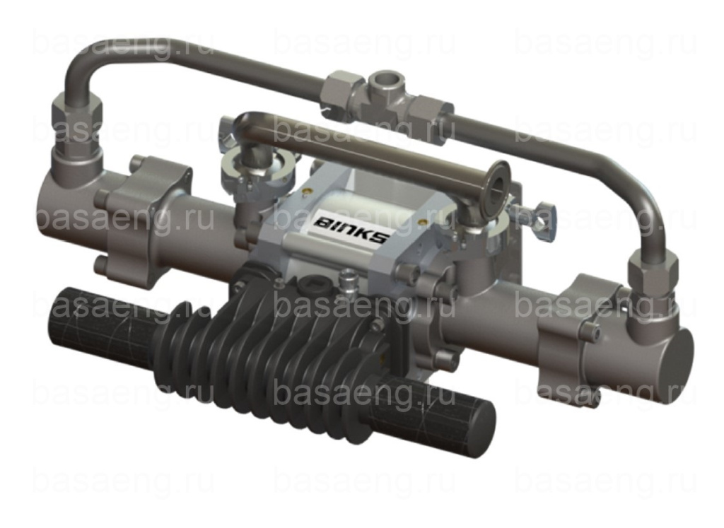Насос Binks Maple 7/7 (10 л/мин) коэффициент усиления 7:1