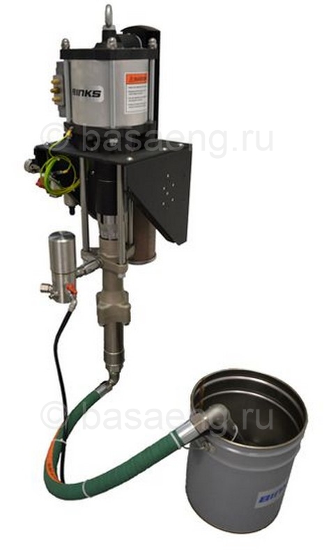 Аппарат безвоздушного распыления краски Binks MX19042 крепление на стену (11,4 л/мин) коэффициент усиления 42:1