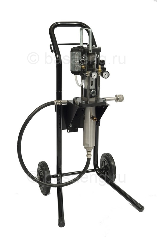 Комплект окрасочной установки ВД Binks MXL432 на тележке, с фильтром тонкой очистки ЛКМ