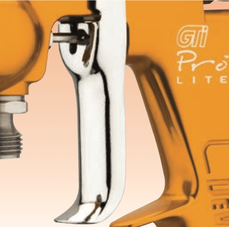 Улучшенная конструкция куркаDeVilbiss GTI Pro Lite
