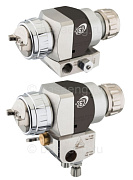 Автоматический краскораспылитель Devilbiss AG362 (без циркуляции) воздушная голова HV30 - 1,4 мм. Рычажное крепление платформы (нерж)