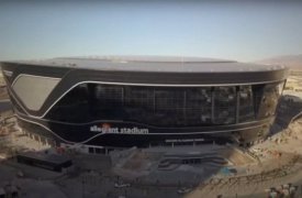 Старт стадиона Allegiant с покрытиями PPG