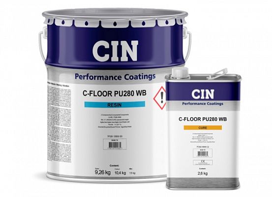 CIN запускает C-FLOOR PU280 WB для покрытия больших площадей бетона