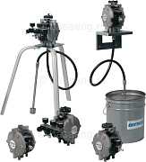 Насос диафрагменный Binks DX200 (12 л/мин) алюминиевый корпус, коэффициент усиления 1:1