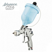 Краскораспылитель Devilbiss ADVANCE HD с принудительной подачей воздуха в бачок, воздушная голова 443, сопло - 1,8 мм (нерж)
