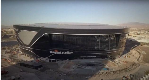 Старт стадиона Allegiant с покрытиями PPG