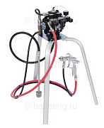 Комплект окрасочной установки DX70 на треноге, с фильтром тонкой очистки ЛКМ,регуляторами давления,с шлангом 7,5 метра и краскораспылителем FLG-G5