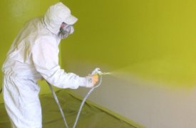 покраска дома внутри