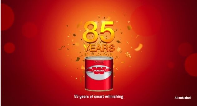 Бренд AkzoNobel, специализирующийся на ремонте автомобилей Wanda, отмечает свое 85-летие.