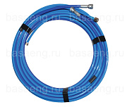 Шланг ВД сдвоенный для подачи ЛКМ и воздуха со штуцерами 1/4"  15 метров